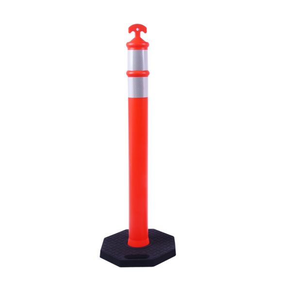 Delineator Post /Base with Reflecive Tape