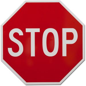 Octagon Stop Sign