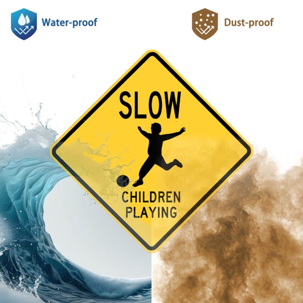 Slow Children Playing Sign - Image 3