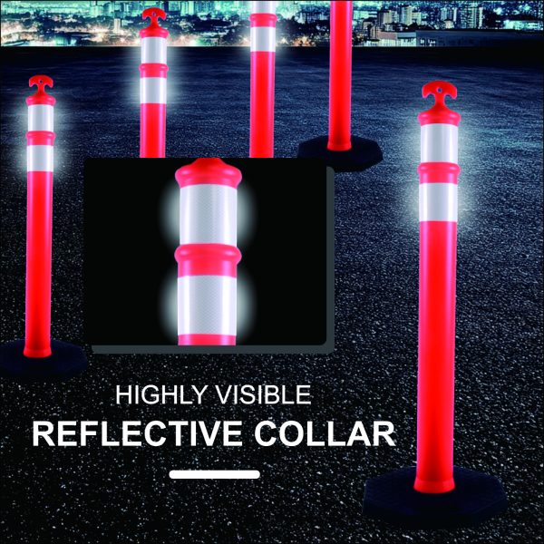 Delineator Post /Base with Reflecive Tape - Image 3